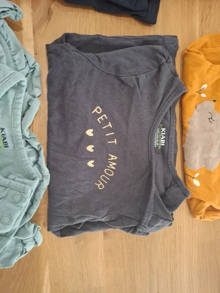 Lot de 7 tee shirts manches longues - photo numéro 3