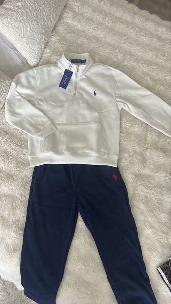 Ensemble enfant bleu et blanc