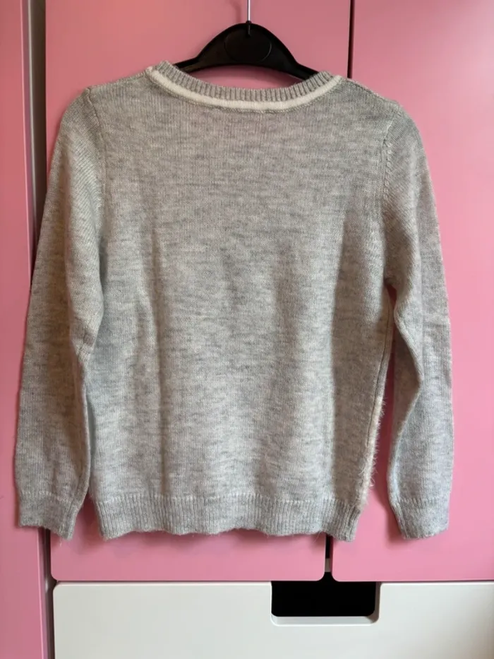 Pull d’hiver Camaïeu 7 ans - porté 1 fois - photo numéro 5
