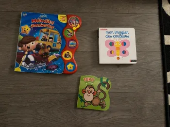 Lot 3 livres bébé