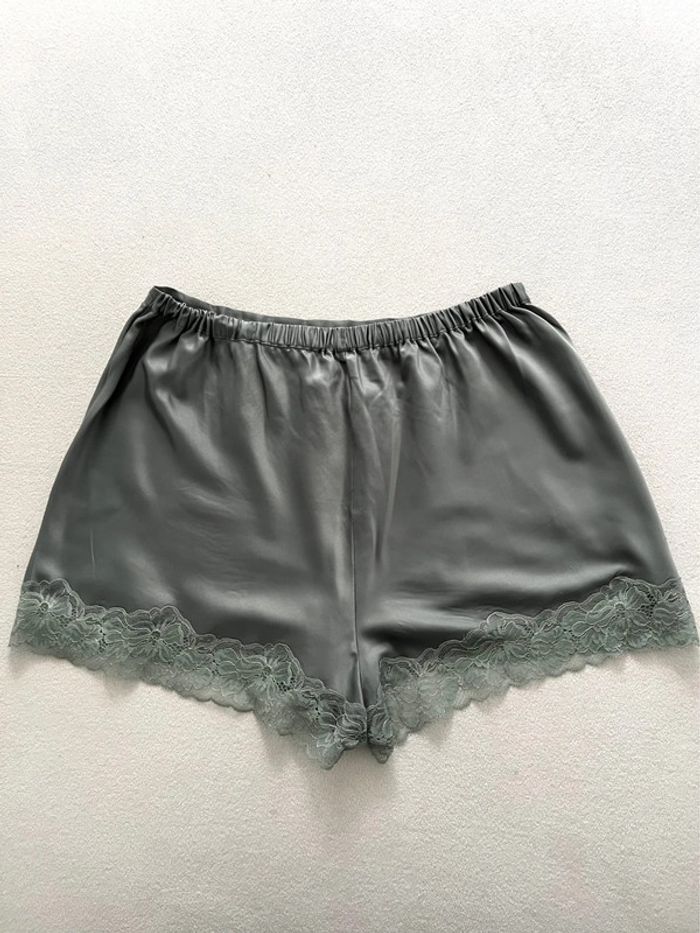 Ensemble short et top en satin Oysho M - photo numéro 6