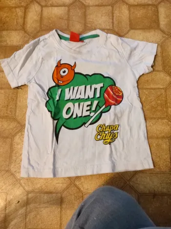 T-shirt chupa chups 3 4 ans