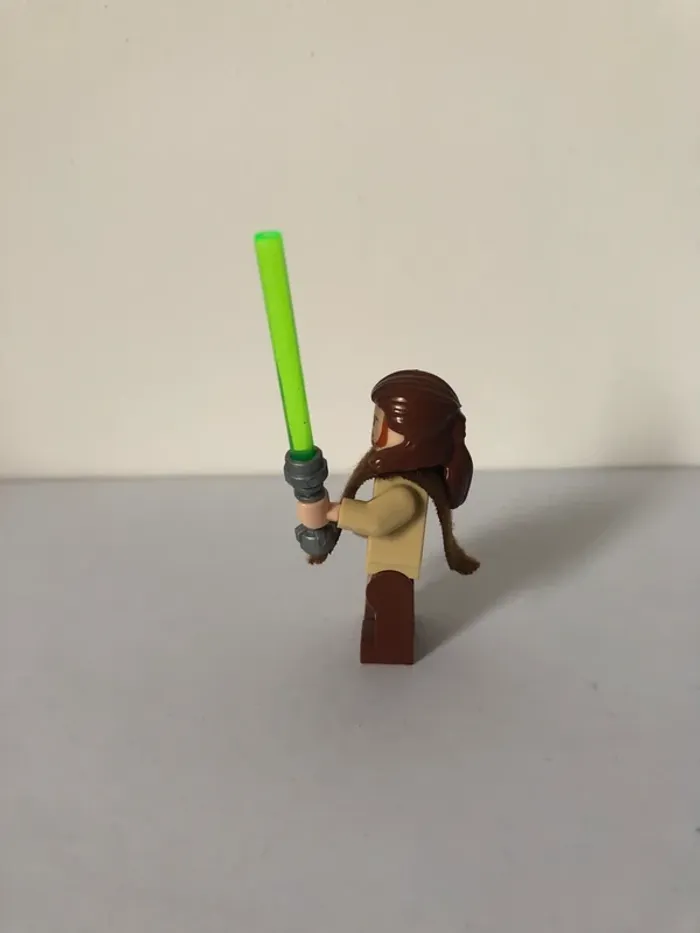 Figurine type lego Jedi Qui Gone . Star Wars - photo numéro 2