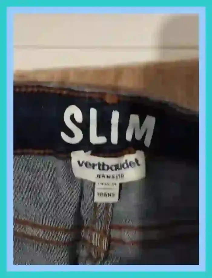 Jean slim Vertbaudet pour fille 10 ans  7522232193 - photo numéro 7