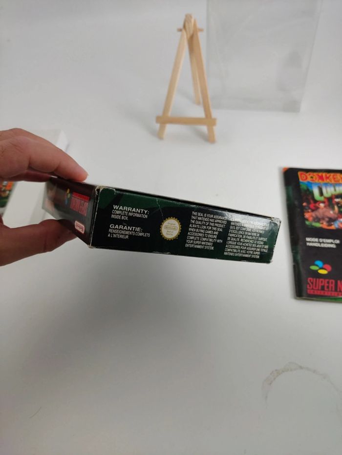 Donkey Kong Country / Super Nintendo / Snes / FAH / Complet Original - photo numéro 9