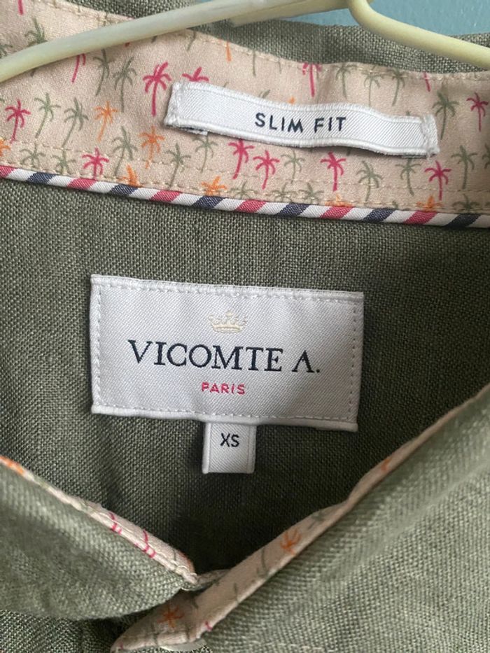 Chemise homme XS en lin - photo numéro 4