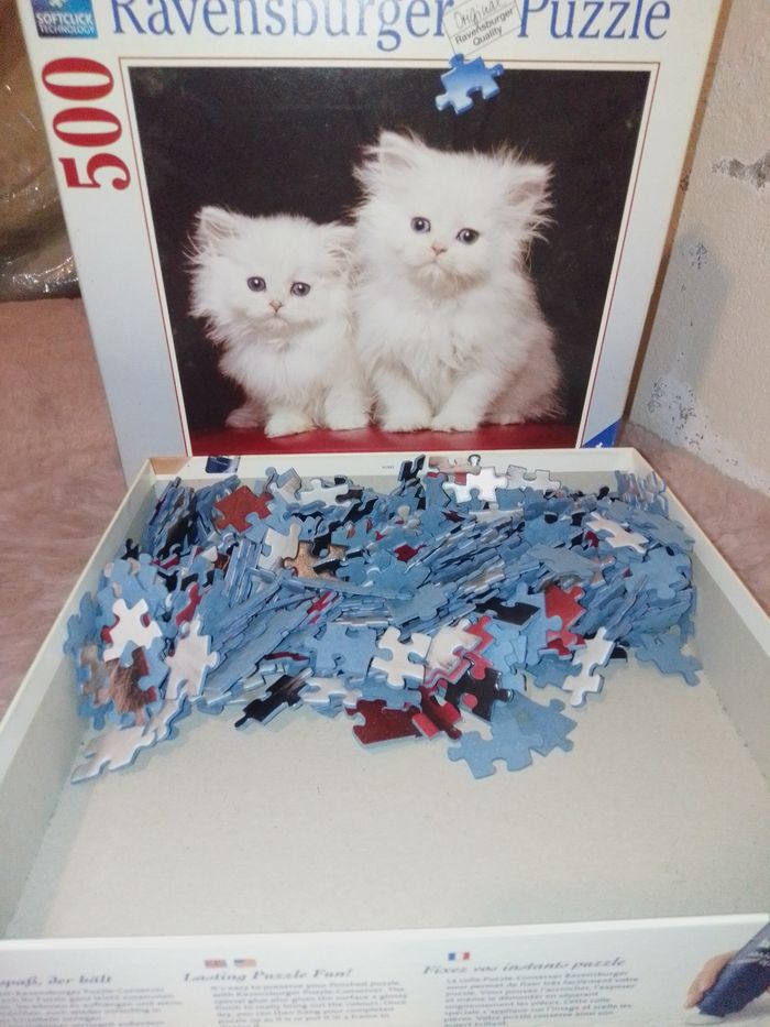 Puzzle chat 500 pièces - photo numéro 2