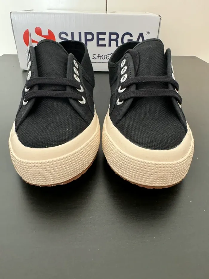 Superga 2750 COTU Classic black white taille 36 - photo numéro 3