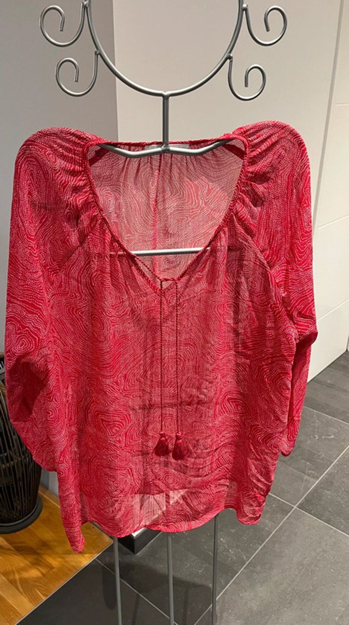 Blouse manches 3/4 Gémo T46