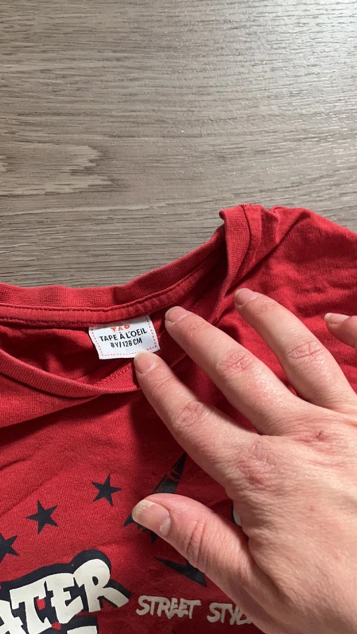 T-shirt manche longue 8 ans - photo numéro 2