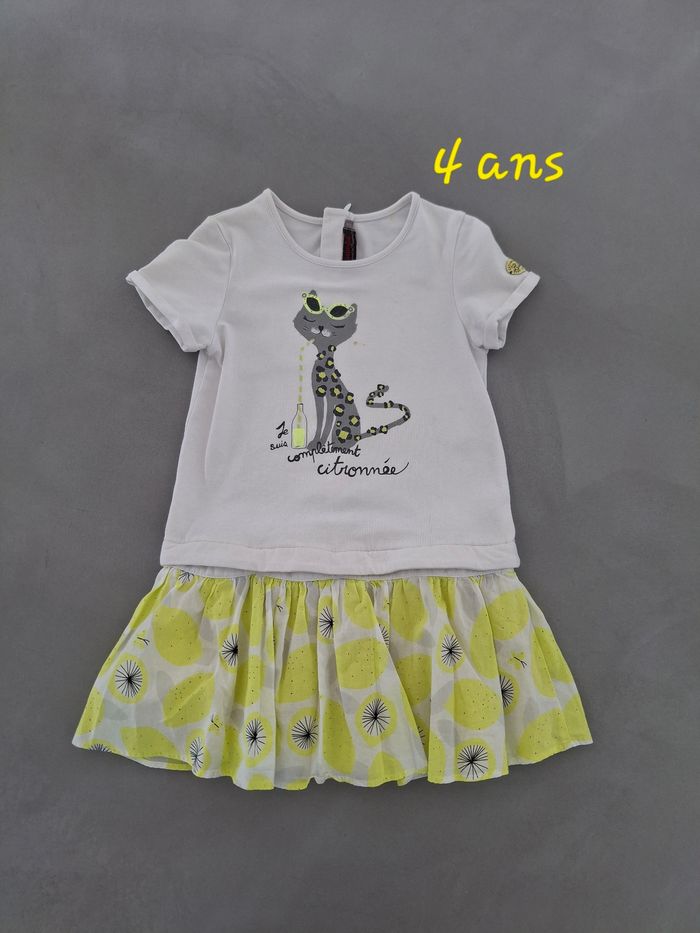 Robe Catimini 4 ans 🍋 - photo numéro 1