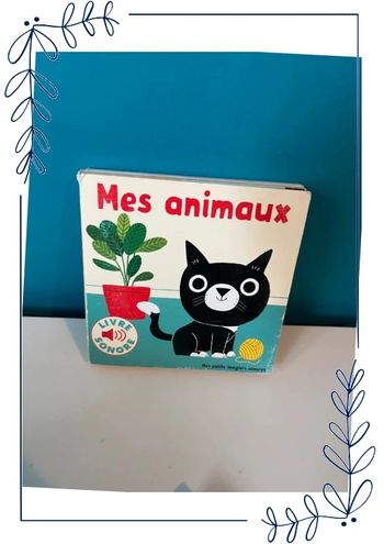 Livre sonore les animaux Gallimard jeunesse