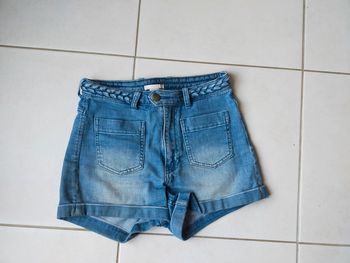 Short en jean