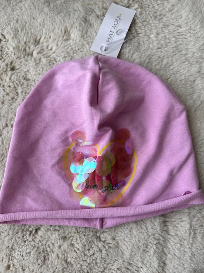 Lot 2 bonnets fin fille - taille M - neuf avec étiquettes - Hat you kids - photo numéro 5