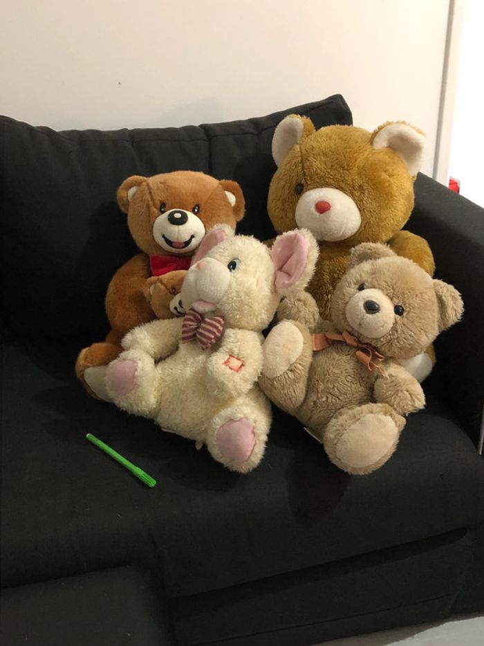 Famille nombreuse de nounours