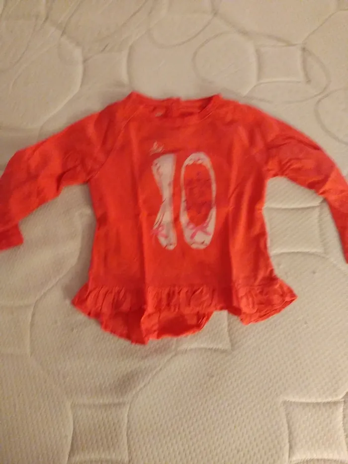 Lot de 3 Tee Shirt Filles Manches longues - photo numéro 4