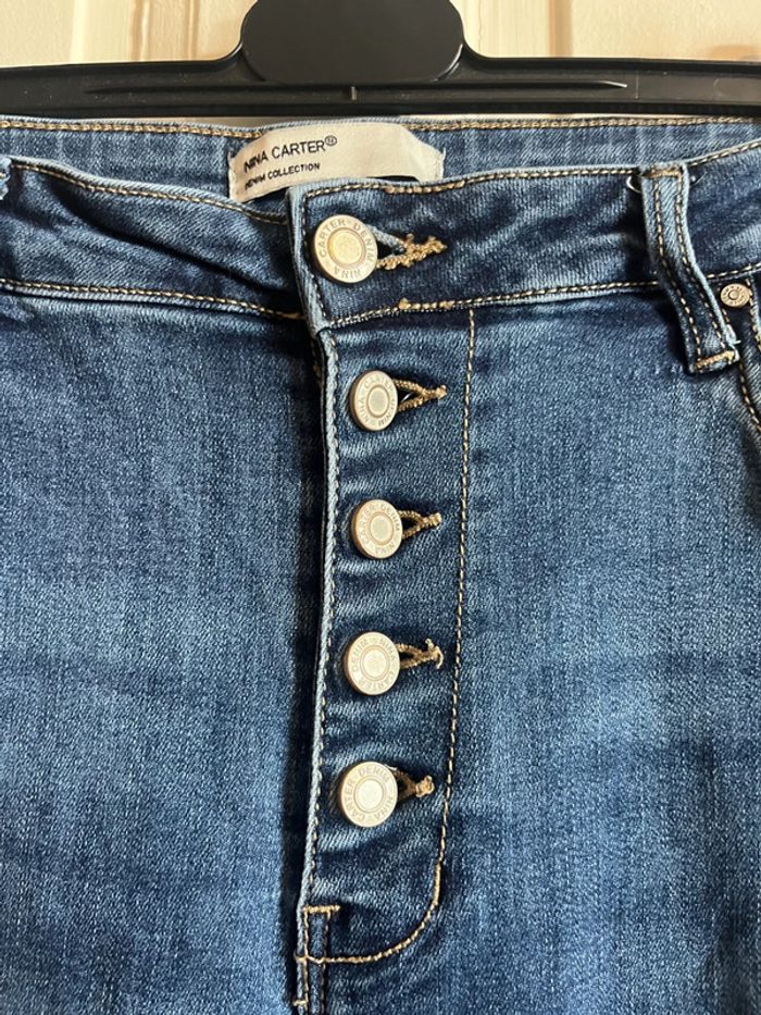 Jeans taille haute nina carter taille 42 - photo numéro 4