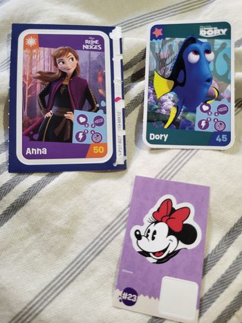 Cartes Disney jouons, rêvons Auchan 2024