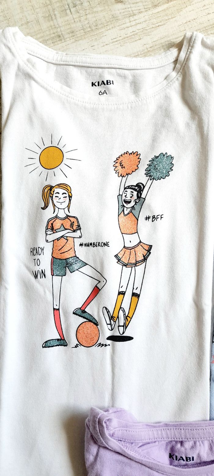 Lot de 5 Tee-shirts manches longues - photo numéro 3