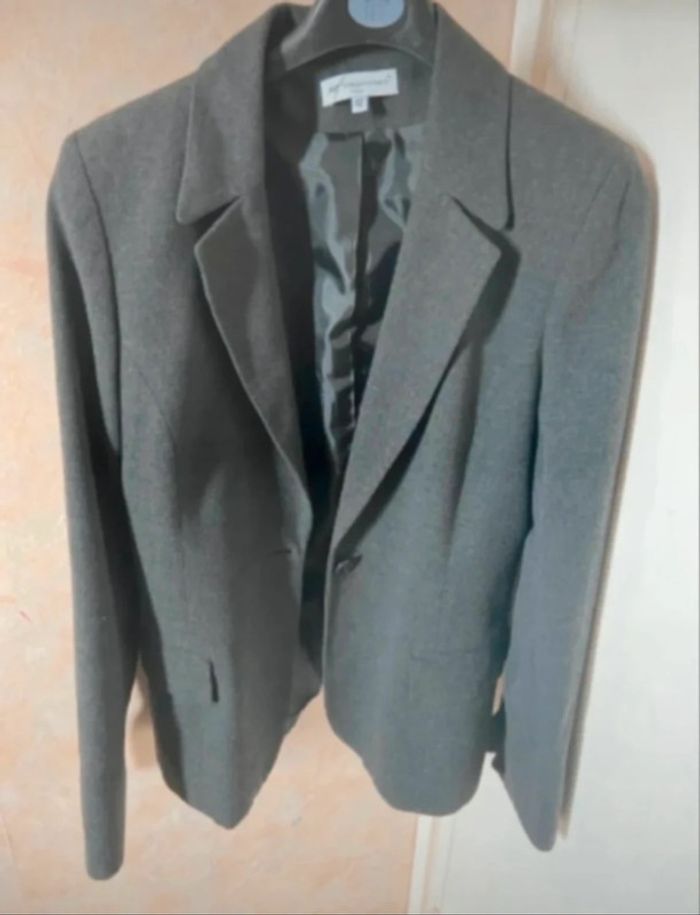 Blazer Gris Foncé - Margot Fontaine