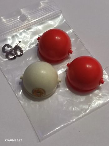 Playmobil lot 3 casques moto