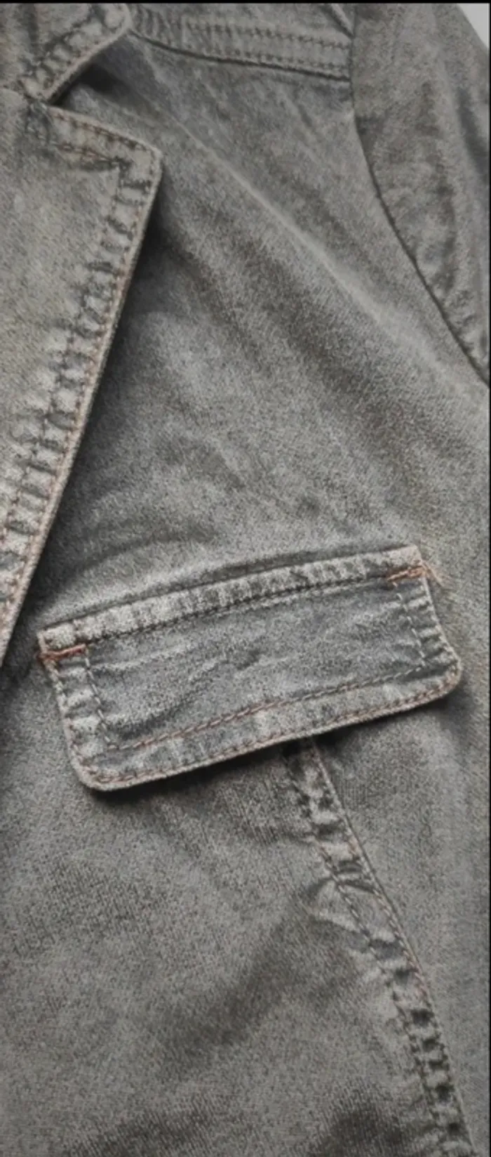 Veste blazer en velours marron Saint Hilaire 42 - photo numéro 5