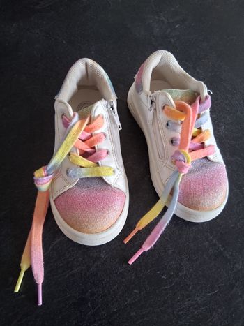 Baskets fille multicolores pointure 26
