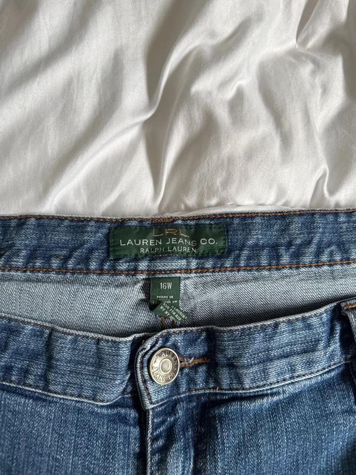 Bermuda en jean femme Ralph Lauren – Lauren Jeans Co – taille 16W US (44 FR) - photo numéro 2