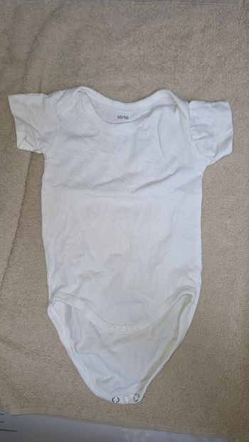 Body manches courtes 50/56cm 