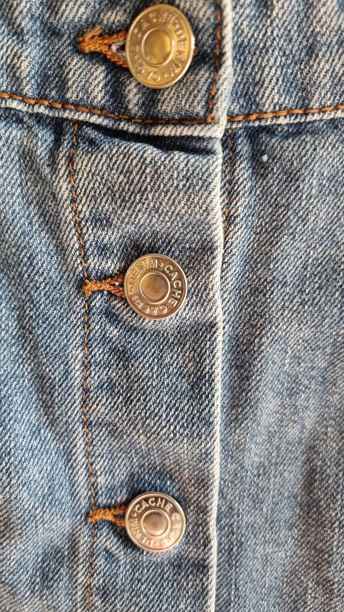 Jupe Jean cache cache taille 38 - photo numéro 4