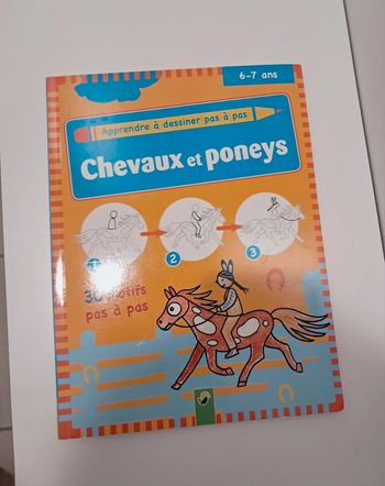 Apprendre à dessiner pas à pas - Les chevaux et poneys