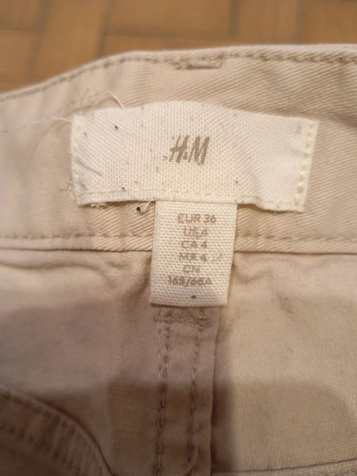 Pantalon cargo h&m 36 - photo numéro 4