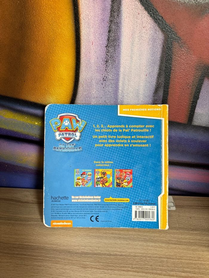 Livre les chiffres avec la pat patrouille - photo numéro 3