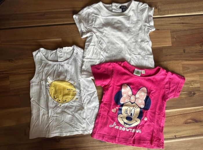 Lot 3 Tee-shirts Manches Courtes 9 Mois
