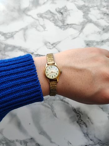 Montre vintage doré