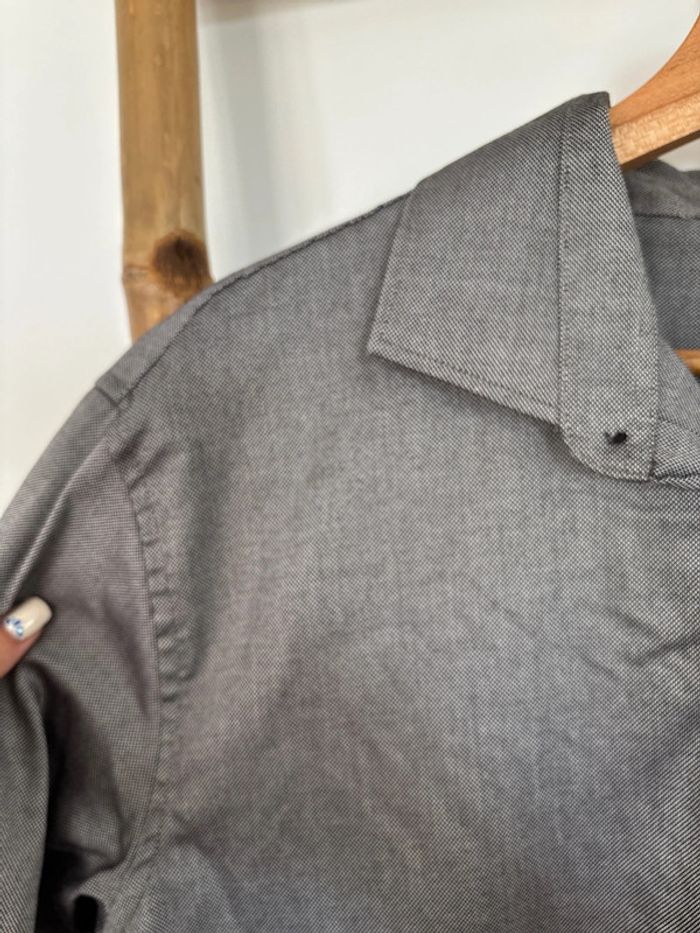 Chemise grise / noire 100% coton C&A taille XL - photo numéro 5