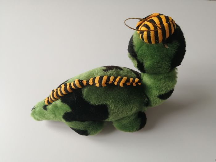 dinosaure en peluche - photo numéro 4