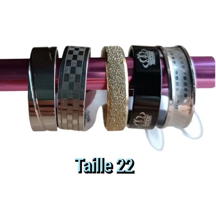 Bague en acier inoxydable inoxydable