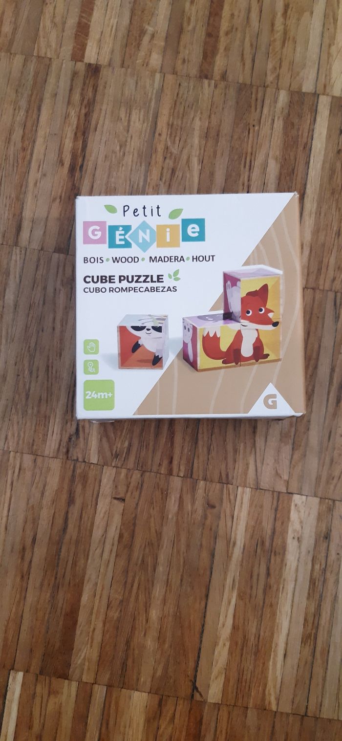 Puzzles cubes en bois - photo numéro 2