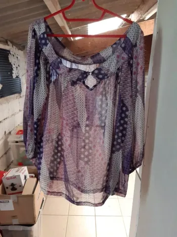 Blouse transparente