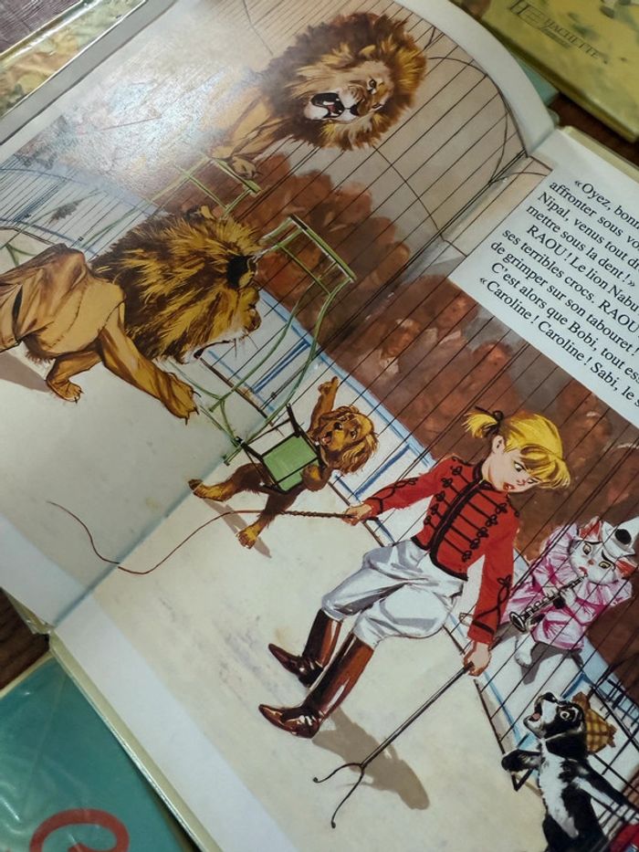 État satisfaisant - Lot de 18 livres anciens Caroline Pierre Probst Hachette vintage - photo numéro 8