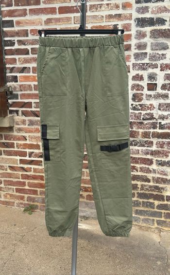 👖 Pantalon cargo poche à rabat – Taille 11-12 ans – Shein