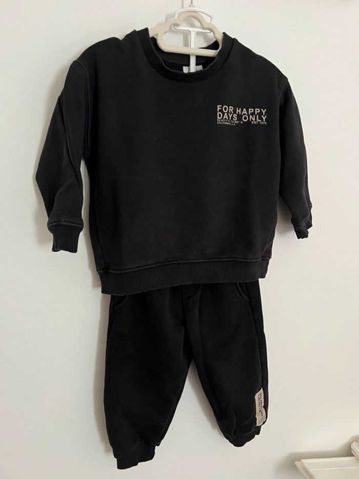 Ensemble pull + pantalon Zara 12-18 mois 86cm - photo numéro 2