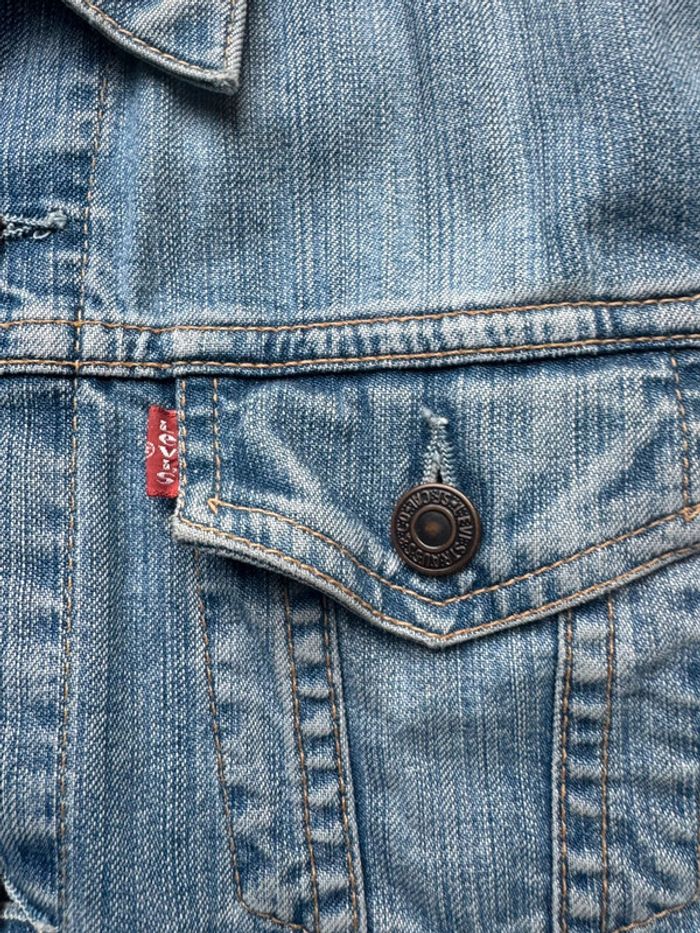 Veste en jeans Levi’s taille s - photo numéro 3