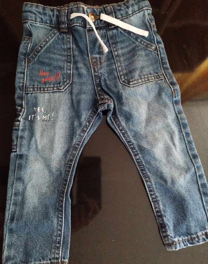 Jean garçon 18 mois
