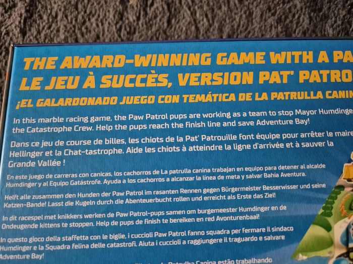 Paw patrol , Magic mountain jeu de société - Pat' Patrouille - photo numéro 3