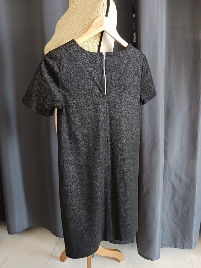 Robe extensible noire/argenté - photo numéro 2