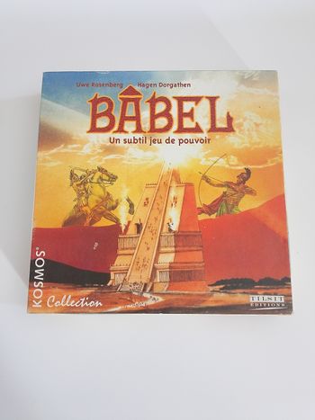 Babel un subtil jeu de pouvoir Tilsit éditions complet
