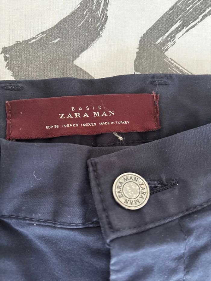 Pantalon bleu marine - photo numéro 2