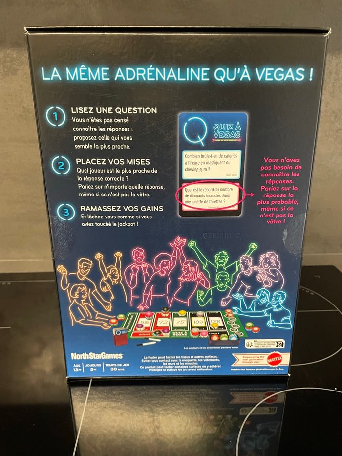 Jeu quizz à Vegas - photo numéro 2